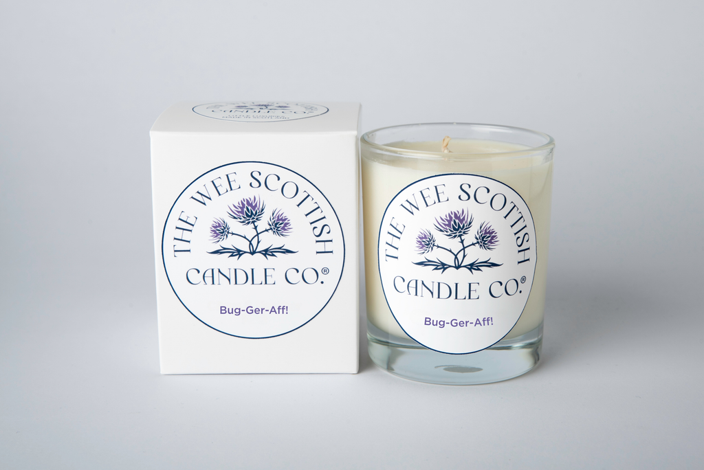 Bug-Ger-Aff! Candle