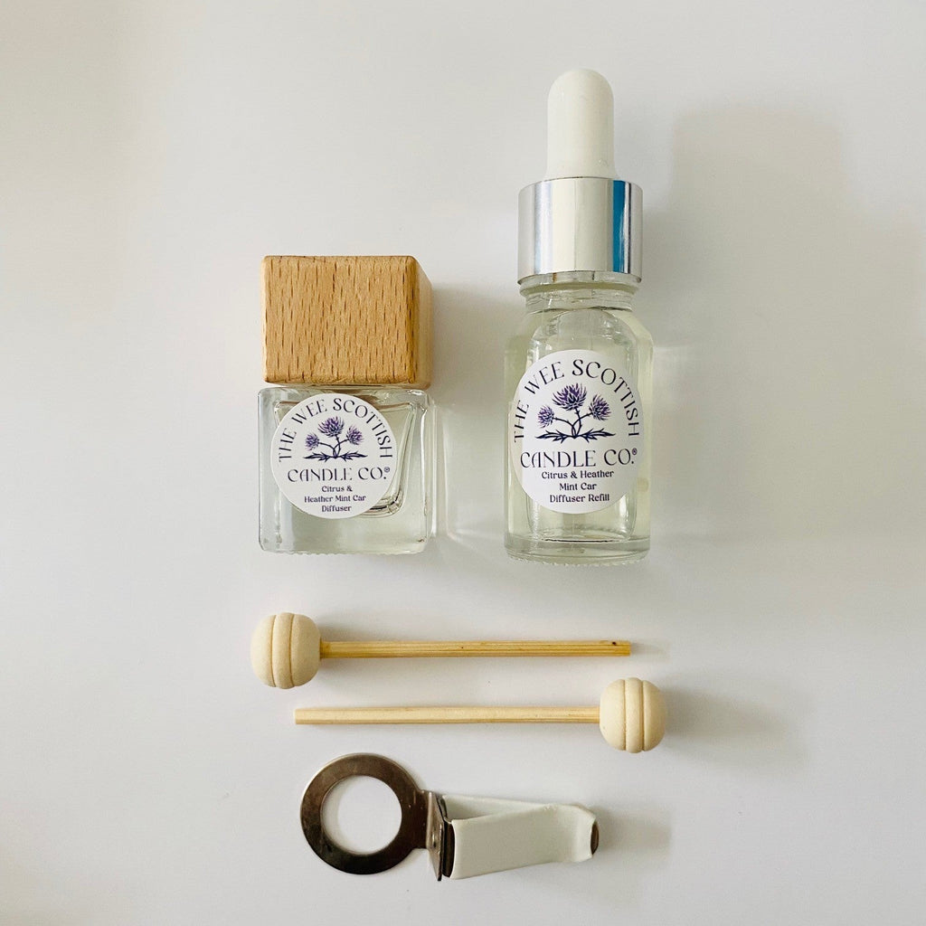 Citrus & Heather Mint Car Reed Diffuser